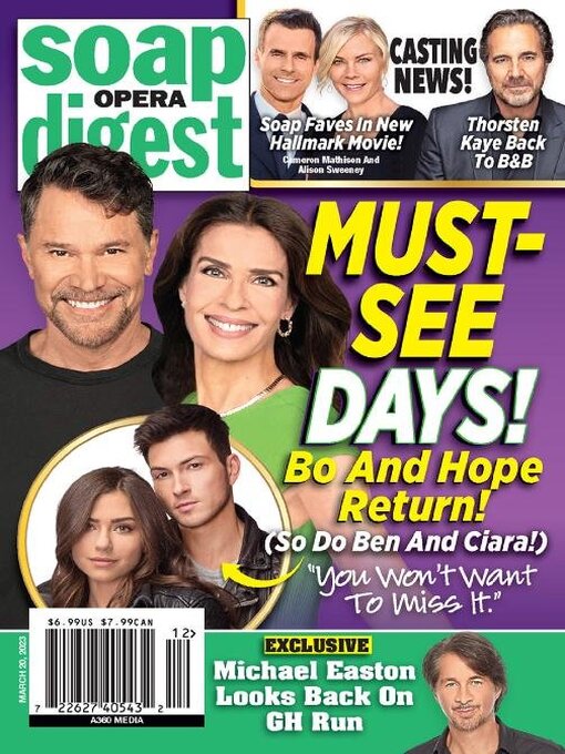 Cover image for Soap Opera Digest
